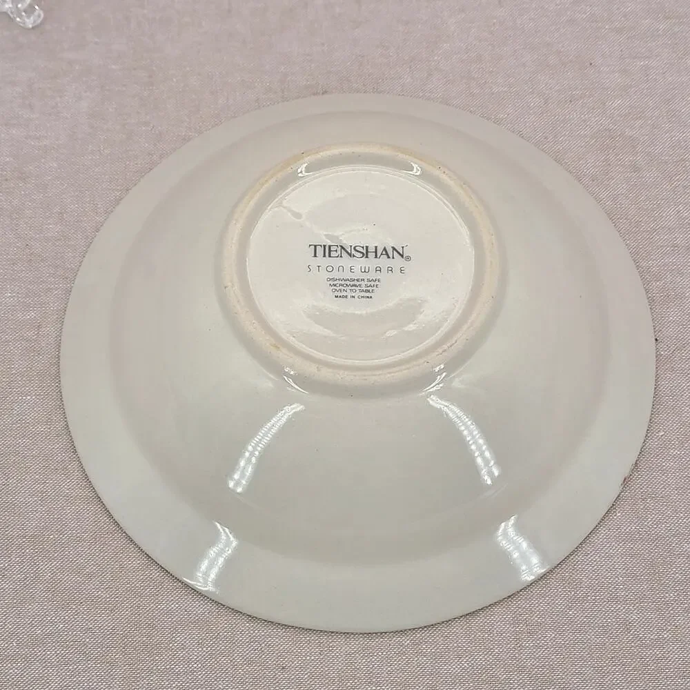 Tienshan Theodore Country Bear Stoneware Dinnerware Set – 5 piece Place Setting